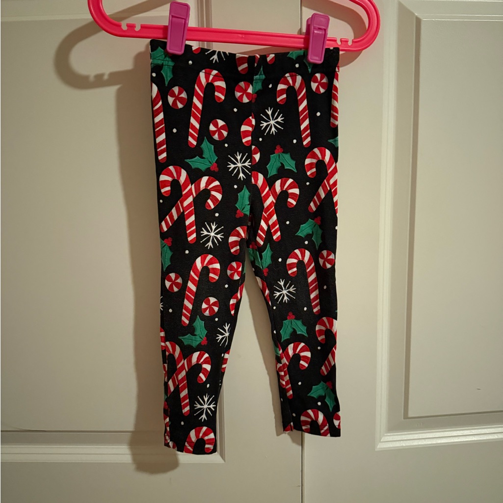 Little Sleepies Merry Mints Holiday Leggings